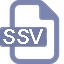 CSV/SSV format