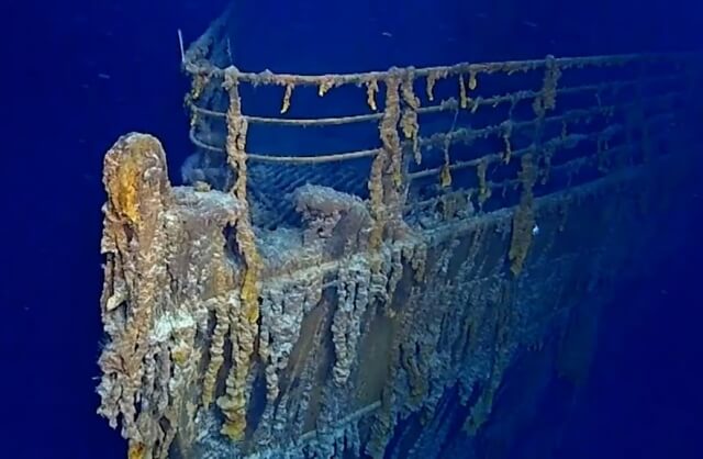 Location of the Titanic